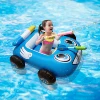Children's blue water spray car