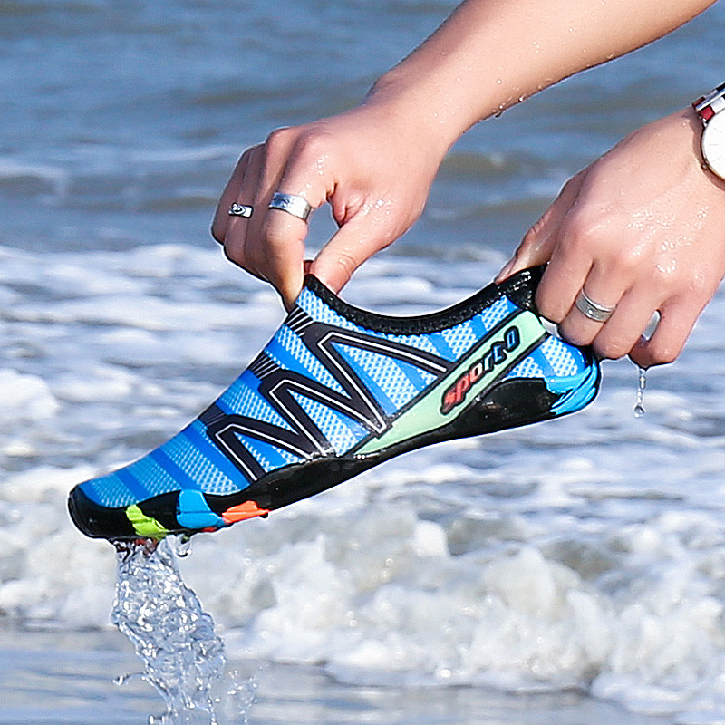 New Cross-Border River Tracing Shoes, Beach Shoes, Swimming Wading Shoes, Men's and Women's Snorkeling Non-Slip Amphibious Quick-Drying Rafting Shoes