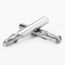 铝专用55°球刀无涂层整体钨钢硬质合金立铣刀数控刀具CNC加工铝