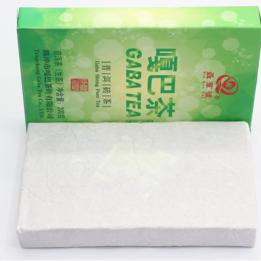 운남 맹해 보이차 생차 전차형 가바차 200g