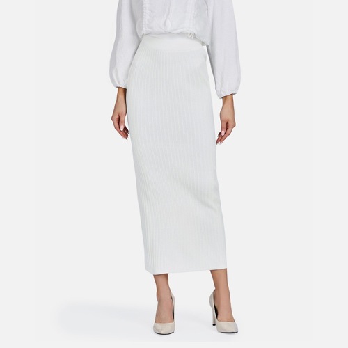 Malaysia best-selling women's pencil skirt, high-end knit dress, women's medium-long knit half skirt on TikTok
