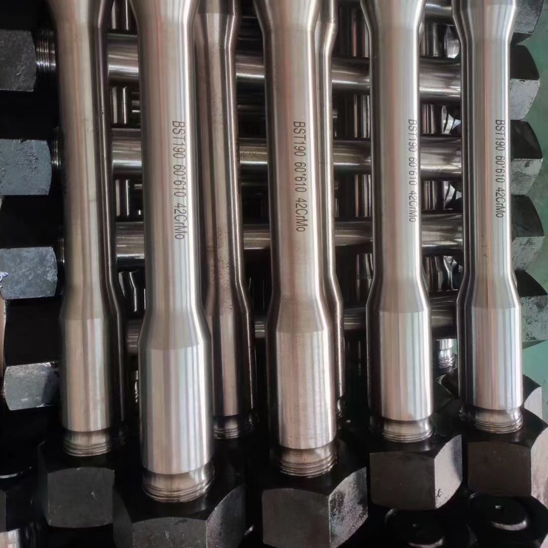 现货供应135 140 195 165破碎锤夹板螺丝  扁销 内外套 通体螺丝