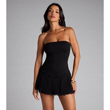 H 36952 Sexy Bustier Mini Dress �Ը�Ĩ������ȹ �羳ŷ��