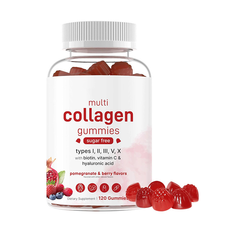 跨境热销亚马逊胶原蛋白软糖collagen gummies工厂代工OEM/ODM|undefined