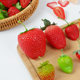 Simulated Strawberry Model Plastic Fake Fruit Fake Strawberry Shooting Props Window Display Supplies Decorative Accessories