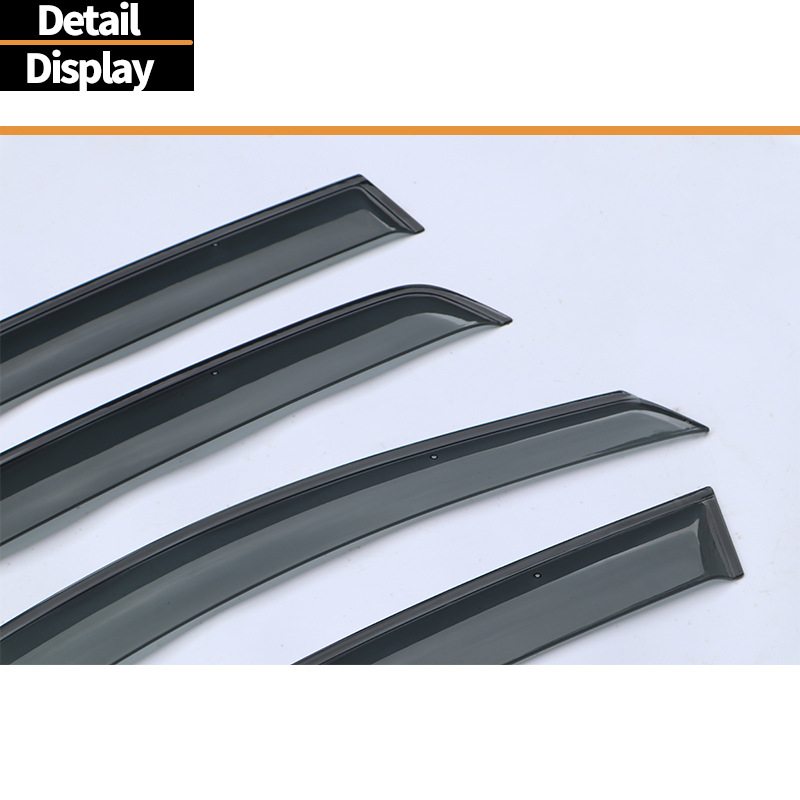 Cross-Border Export Suitable for Volkswagen Golf 5 Rain Shield Golf5 Mk5 2004+ Car Window Rain Eyebrow Rain Shield