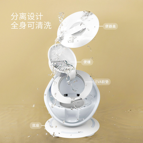 Baby Dedicated Portable Small Toilet Children Travel Urinal Baby Toilet Separable Carborne Portable Urinal 