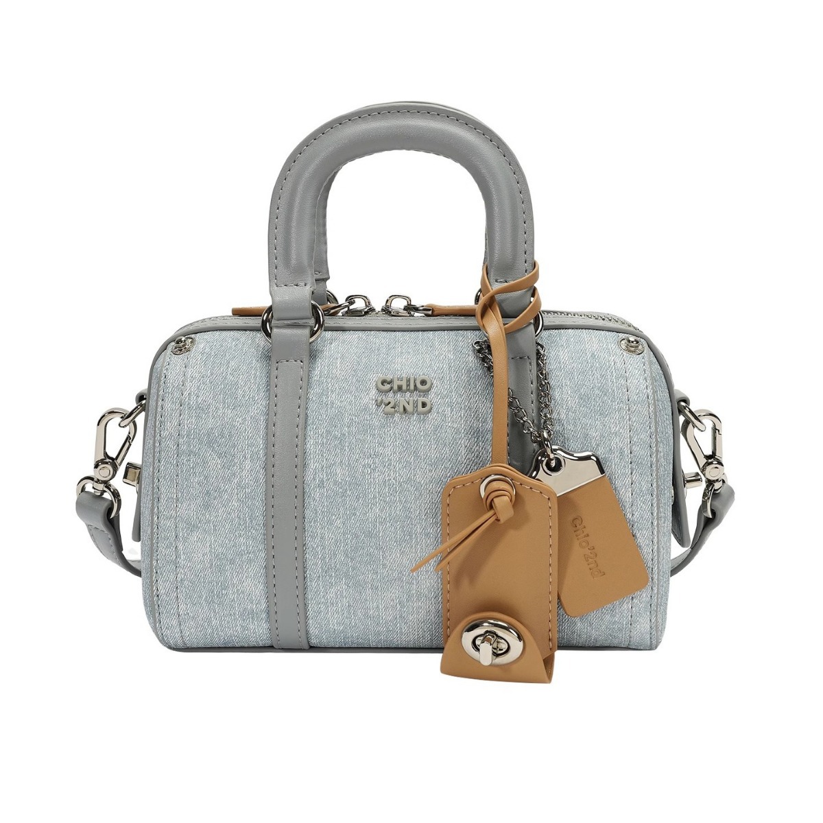 Nanfeng Chio2nd Platinum Blue Sea Pillow Bag Women's 2024 New Versatile Handbag Shoulder Crossbody Bag_voghion.com