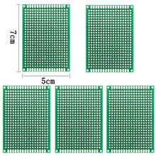 5*7�����p��Gɫpcb/pcba��o�U���a�·���f�ܰ�diy����׼�10��