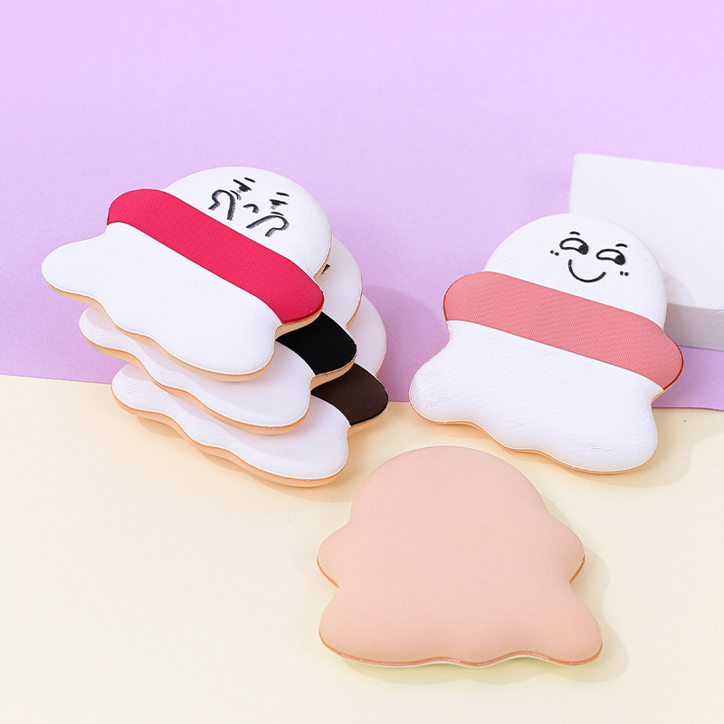 Fábrica al por mayor muñeco de nieve polvo personalizado no comer polvo de algodón dulce polvo polvo de nieve polvo herramientas de maquillaje