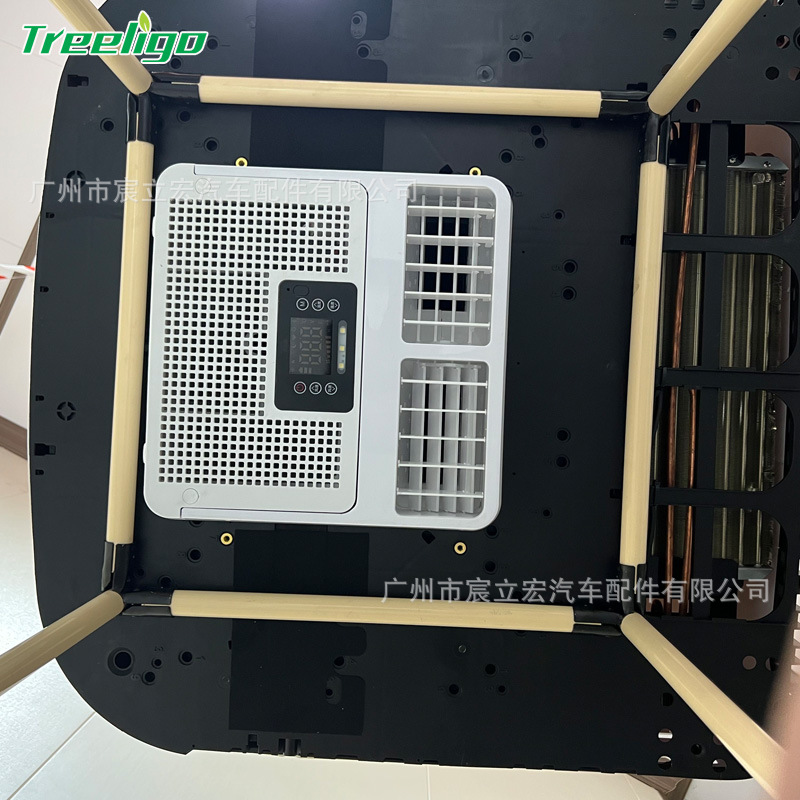 Treeligo's New High-End Parking Air Conditioner with Integrated Heating and Cooling Heat Pump Type 110V220V Rv Camper Air Conditioner