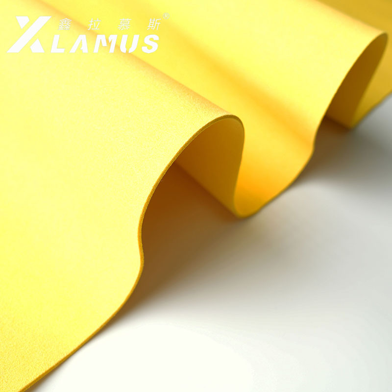 Manufacturer's In-Stock 1.4mm Thick Double-Sided Velvet Microfiber Gloves for Shoe Materials, Sports Goods, and Luggage Use, Made of Suede