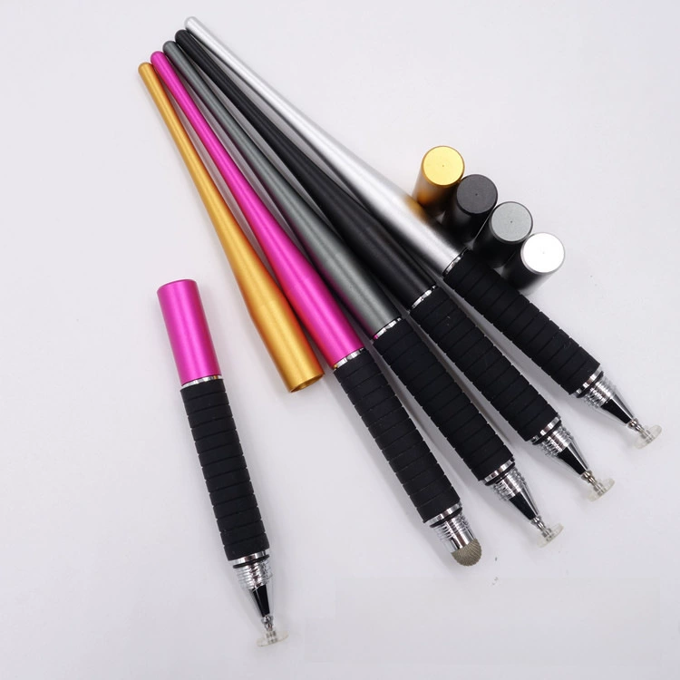 Two-in-one stylus stylus capacitive screen universal tip tail cloth head disc suitable for Apple Huawei capacitive pen