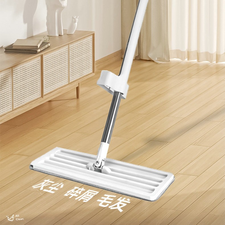 새로운 핸즈프리 평면 걸레, 가정용 이중 목적, 1개의 걸레, 접이식 걸레, 게으른 스크래퍼, 바닥 걸레 도매