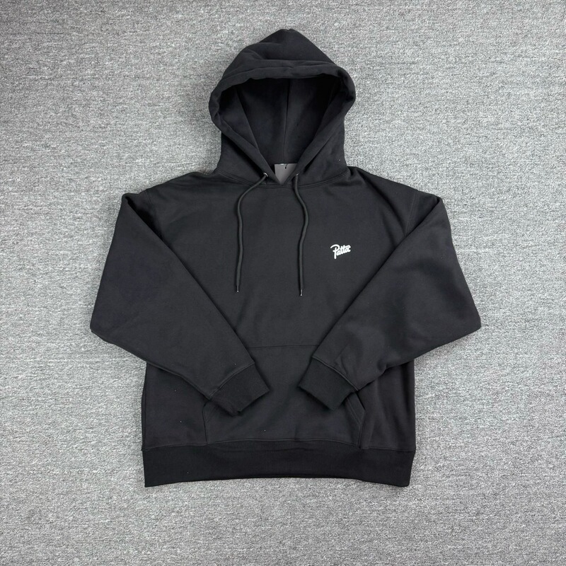 Cross-Border Trendy Brand Patta European and American Hip-Hop Street Style Unisex Loose Casual Hooded Sweatshirt with Printed Design