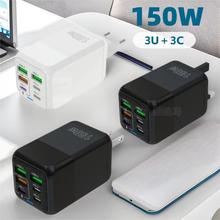 150W����֙C����^3USB+3PD�������һ150W������5v3.1A����^