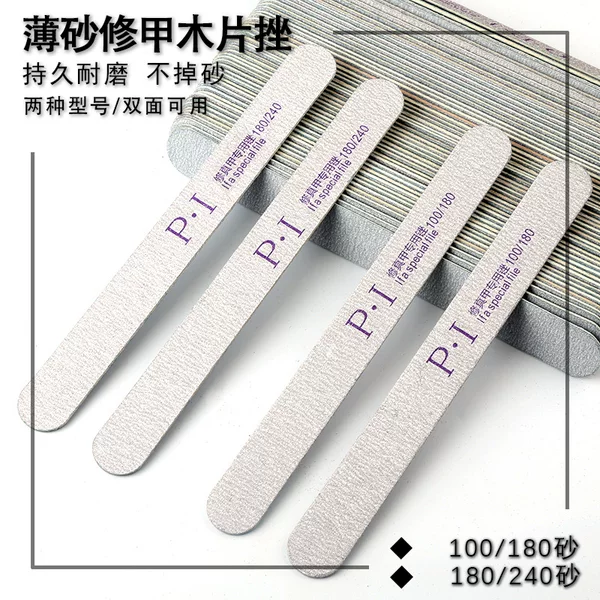 Factory in stock wholesale polishing strip nail sand strip rub nail polish sand strip file