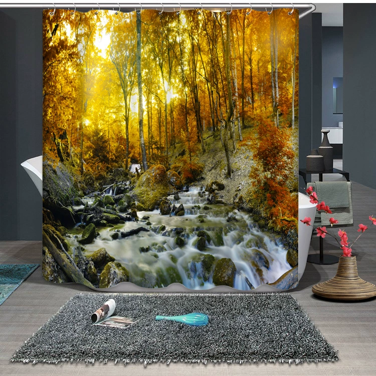 Waterproof curtain, (Cross-border trading)