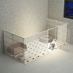 犬用フェンスタイプ家庭用屋内ペットフェンステディビションコーギーチワワ小型犬ゲートフェンス犬ケージ