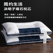 厂家直销全棉决明子枕芯家用成人护颈椎枕立体磁疗保健枕头芯批发