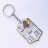 Football acrylic keychain