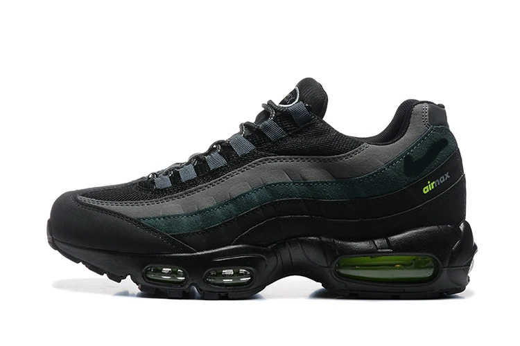 Подлинные мужские кроссовки Nike official AJ низкого верха AIR MAX 95 ретро с воздухоподушкой, проходимость, дышащие кроссовки для спорта и бега