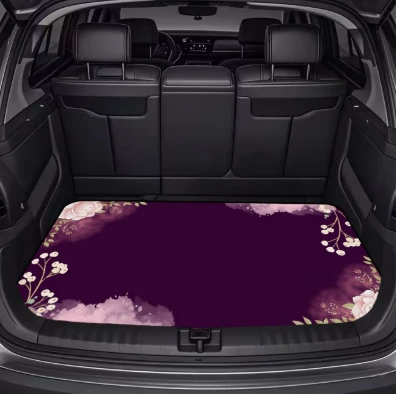 Avtomobil döşəmə paspasları Bestseller, Direct from Manufacturer - amazon-crystal-velvet-car-mat-8-10075-crystal-velvet-dot-plastic-bottom