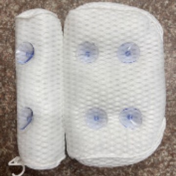 クロスボーダーバスタブ枕クッションメッシュ滑り止めマット浴室クッションスパマッサージ枕 4D 吸盤固定クッション|undefined