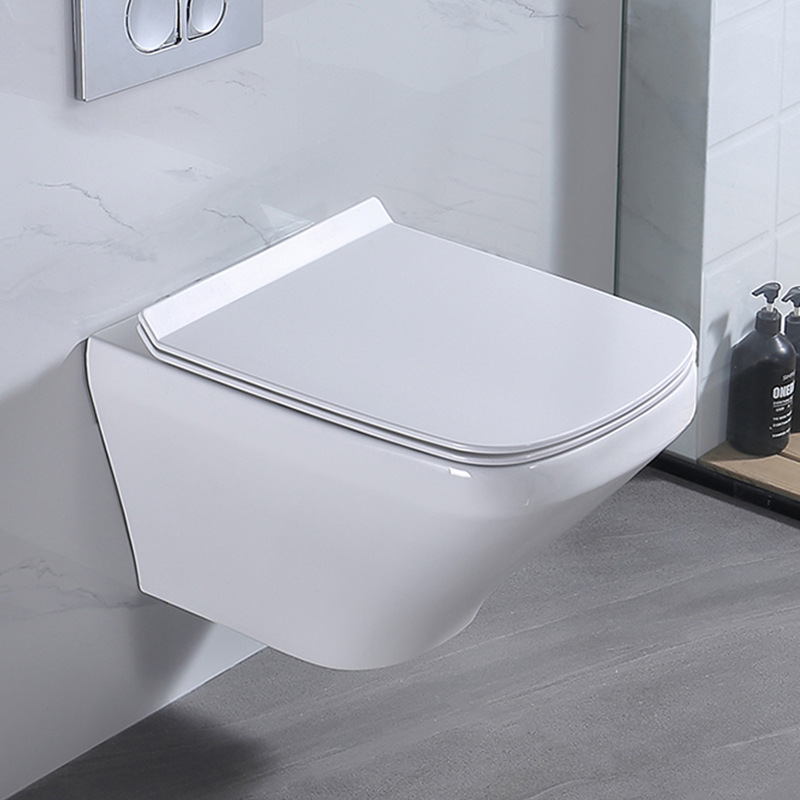 Inodoro suspendido montado en la pared inodoro colgante inodoro Comercio exterior estilo de exportación transfronteriza