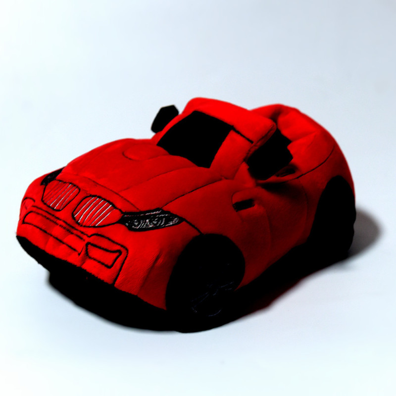 クロスボーダー爆品Racing slipperシミュレーションスポーツカー車のぬいぐるみの家のカップルの床の室内のスリッパ|undefined