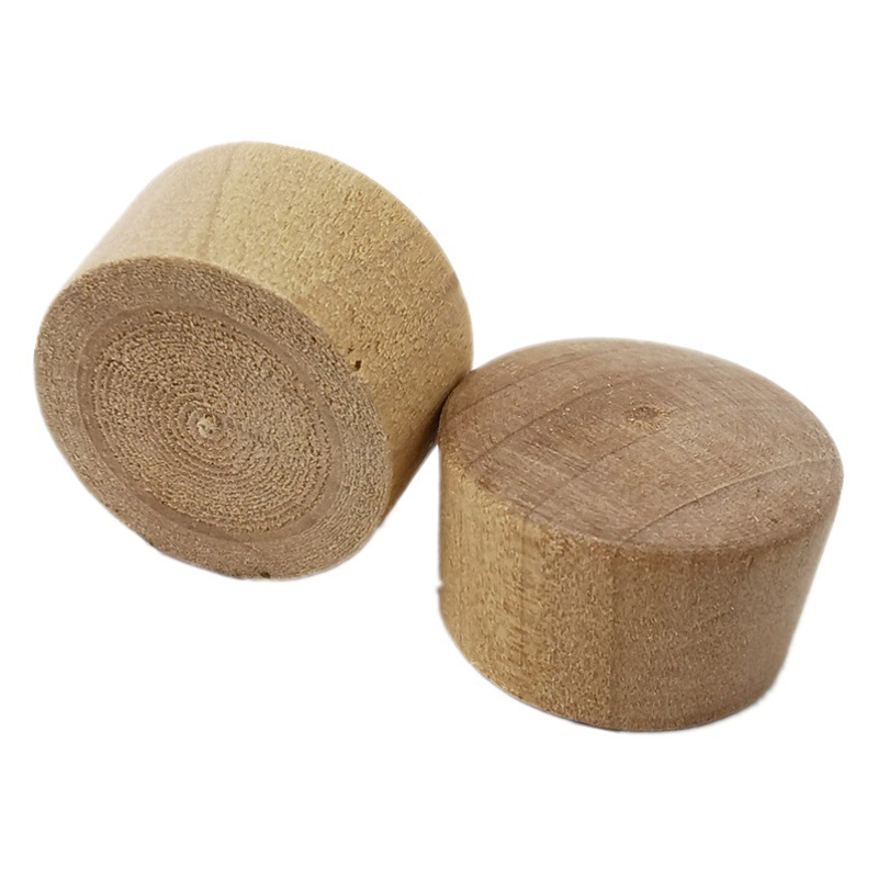 Fábrica al por mayor cónico corcho agujero de madera tapón de madera grano tornillo agujero cubierta de madera tapón de madera accesorios de muebles image 1
