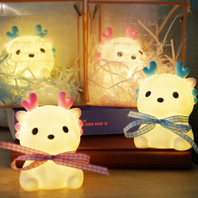 2024卡通龙年小夜灯活动儿童生日伴手礼品夜市摆地摊地推玩具创意