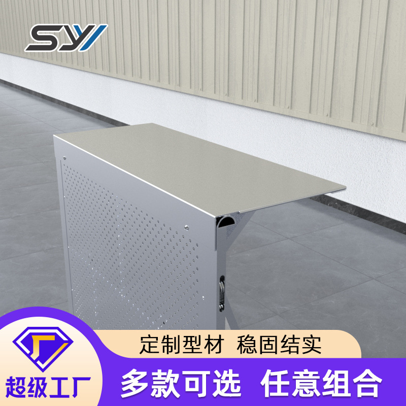 盛远洋 工厂直供  铝合金防暴栏 小桌板 吧台款 出口标准