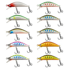 Hard Cast Lure Master Brand Submerged Minnow 5.6cm/5g Short Tongue Lead Block Three Hooks Sea Fishing Bait Wholesale
