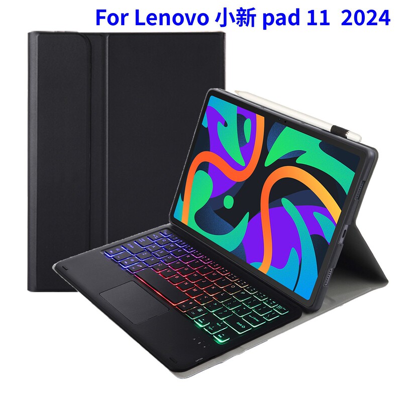 For Lenovo Pad11 Bluetooth Touch Keyboard Case M10plus 10.6 11.5 Backlit Keyboard