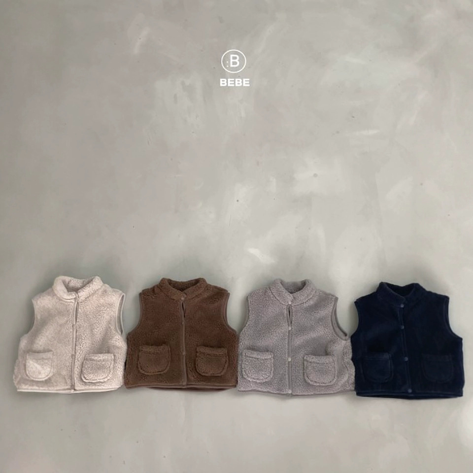 Chaleco estilo coreano para niños chaleco para niños ropa de otoño bebé Chaleco de terciopelo de doble cara otoño Bebé Ropa exterior chaleco niñas