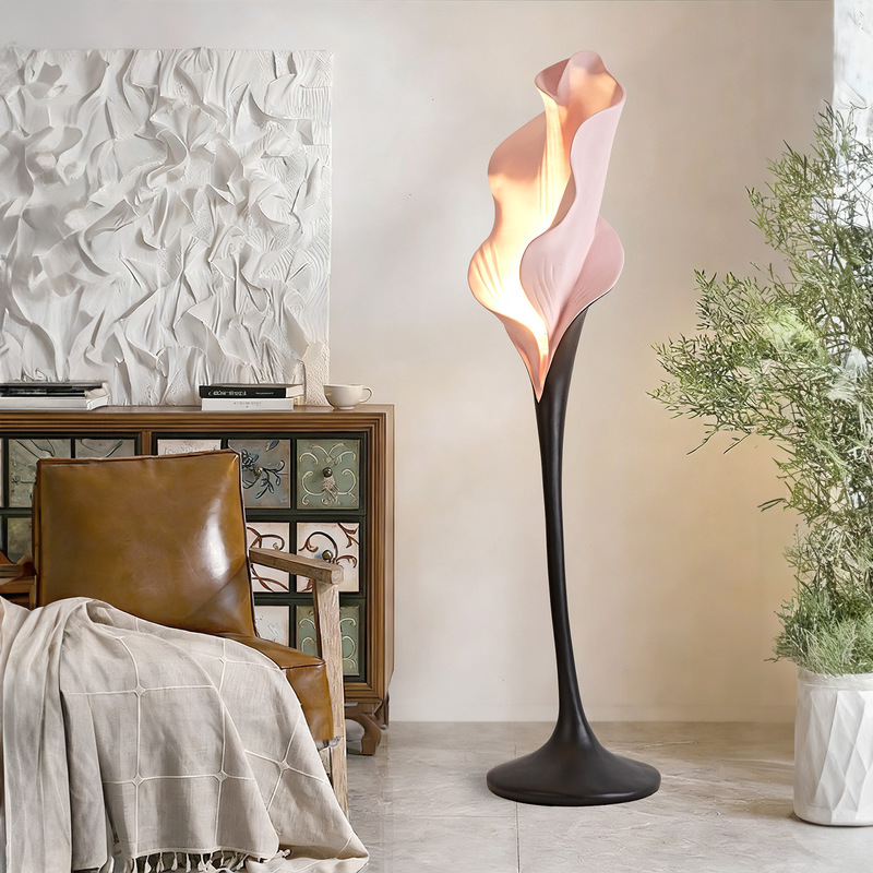 Designer-Style Italian Light Luxury Floor Lamp for Bedroom and Living Room, Placed Next to the Sofa, with a High-End Artistic Feel and Ambiance Lighting for the Bedroom Designer-Style Italian Light Luxury Floor Lamp for Bedroom and Living Room, Placed Next to the Sofa, with a High-End Artistic Feel and Ambiance Lighting for the Bedroom