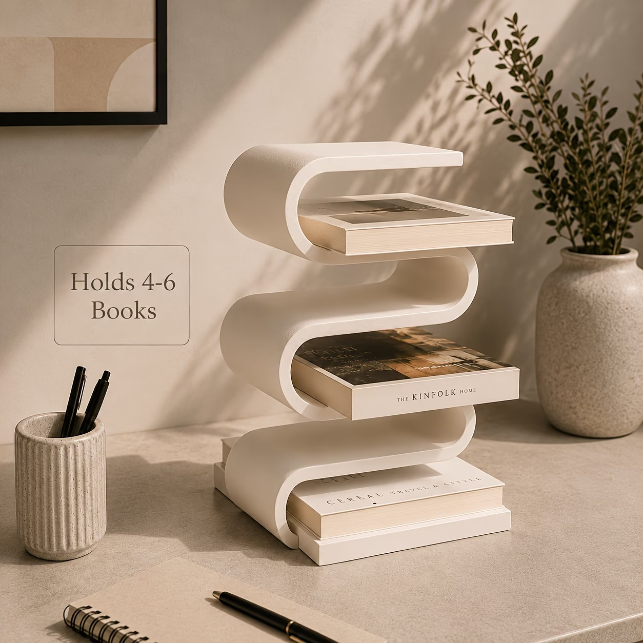 Cross-border hot-selling product: household small coffee table, bedroom bedside shelf, bookshelf
