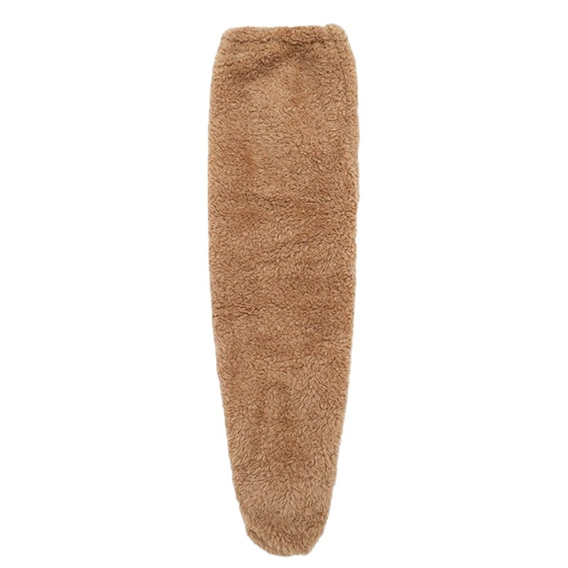 Ancianos rodillera caliente vieja pierna fría articulación de la rodilla a prueba de frío rodillera larga calcetines cubierta de la pierna dormir pie almohadilla de la pierna engrosada