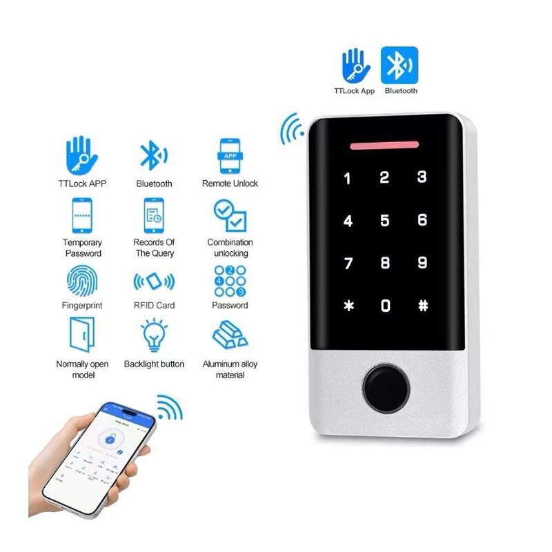 Ttlcok Tongtong Lock Access Control Machine, Tongtong Lock Fingerprint Machine, Ttlock Fingerprint and Face Recognition Access Control Machine, Ttlok Access Control