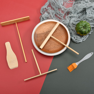 Source Manufacturer Kitchen Tool Set Household Stall Egg Pancake Scraper Bamboo Dragonfly Pancake Fruit Rake
