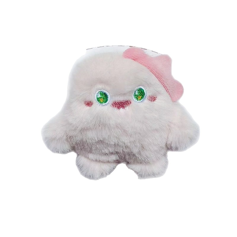 漫画の醜い小さなモンスターぬいぐるみペンダントガールハート人形ブローチバッグキーペンダント多用途アクセサリー|undefined
