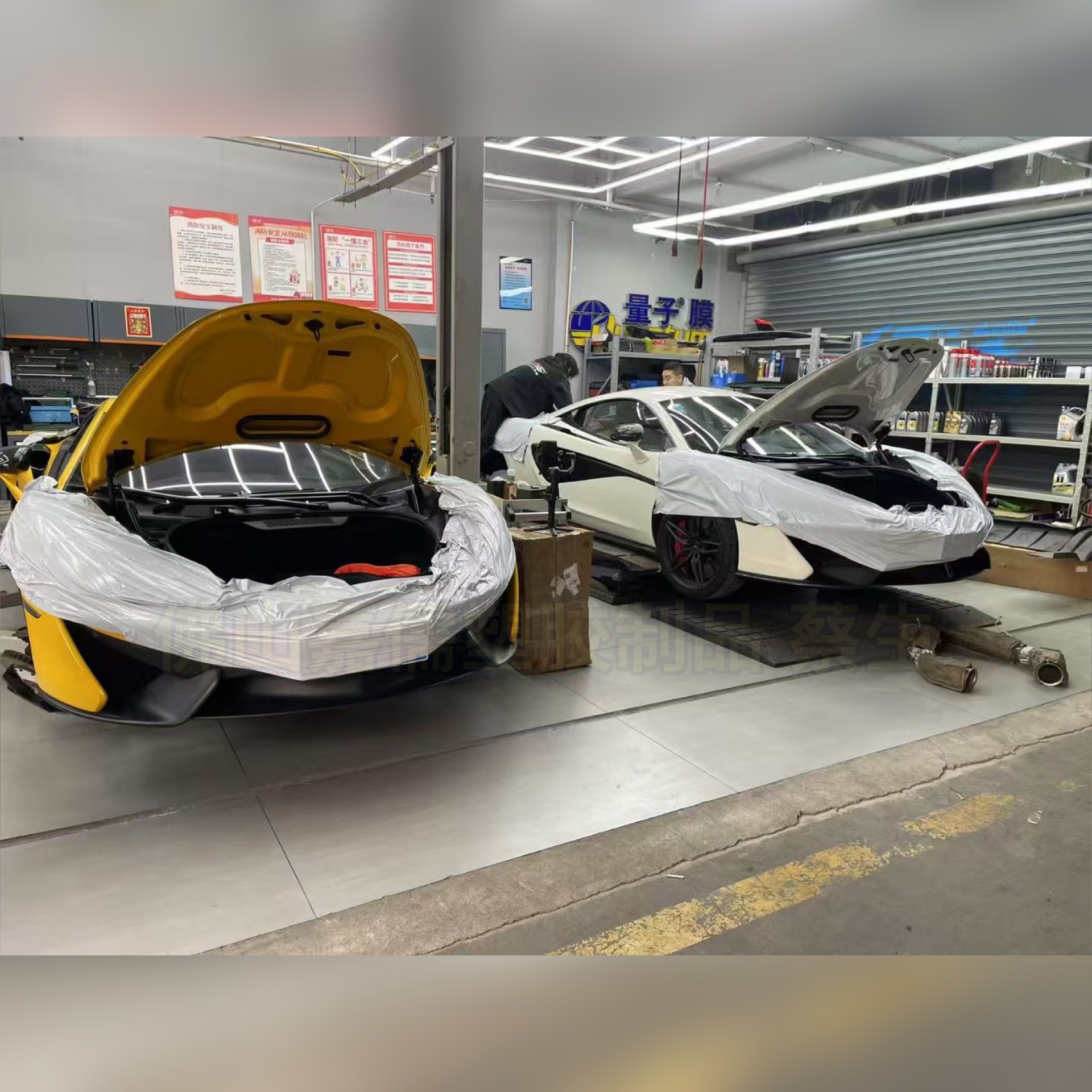 Suitable for Milky White Pe Protective Film, Car Repair, Spray Paint, Maintenance Protective Film, Headlight Modification Construction Protection