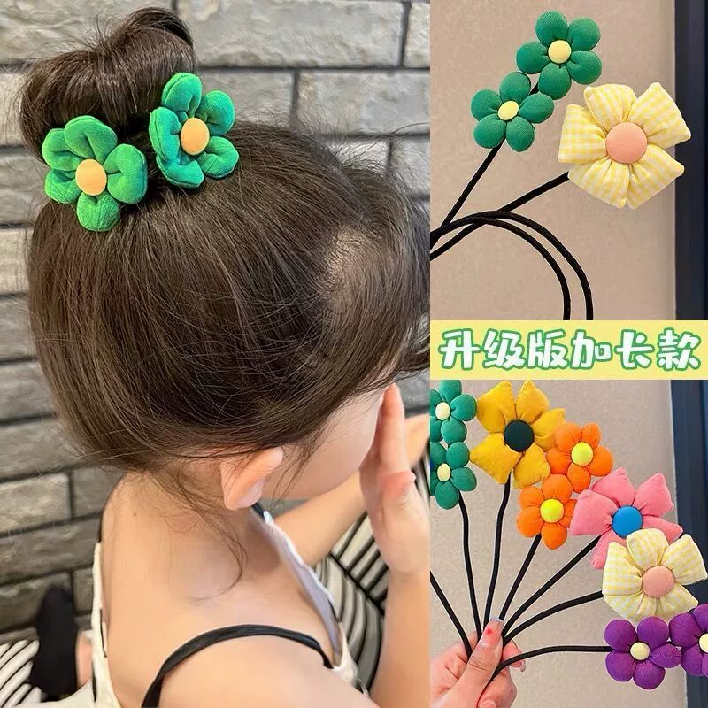 Children's cute hairgrip, flowered