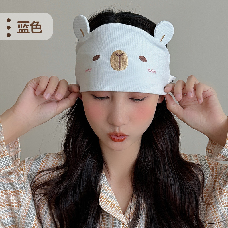Jingqi 産後帽子産後春と夏の純綿マタニティヘッドスカーフ夏薄い防風産後ヘアバンド産後帽子|undefined