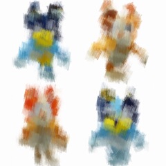 クロスボーダー ブルー ファミリー 犬のおもちゃ パトロール ビンゴ ぬいぐるみ ぬいぐるみ 子供のおもちゃ 人形 純粋な刺繍