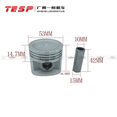 Ca250 53mm Is Suitable Piston, piston ring, piston pin