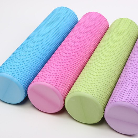 メーカー卸売ソリッドヨガコラム PE フォームローラー 45 センチメートル浮動小数点マッサージヨガコラムピラティスフォームローラー|undefined