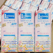 批發泰國力大獅調制豆奶豆漿飲品兒童營養早餐奶 250ml