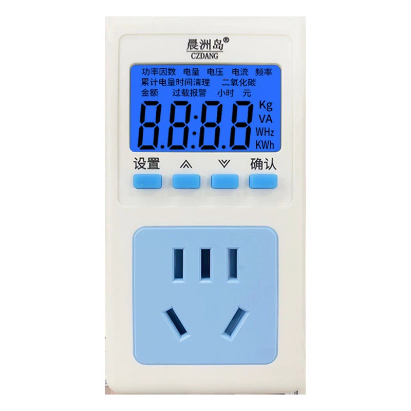 Многофункциональный детектор розеток для измерения электроэнергии бытовой измеритель заряда электроэнергии тестер счетчика электроэнергии